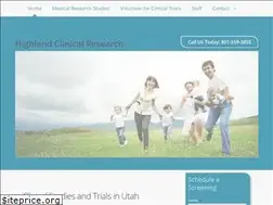 Sites similar to highlandclinicalresearch.com