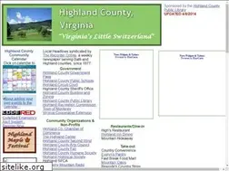 Sites similar to highlandcountyvirginia.org