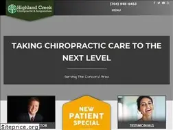 Sites similar to highlandcreekchiro.com