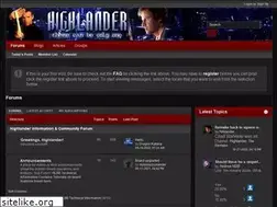 Sites similar to highlander-community.com