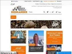 Sites similar to highlander.com.ua
