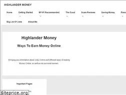 Sites similar to highlandermoney.com