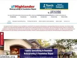 Sites similar to highlanderwaterproofing.com