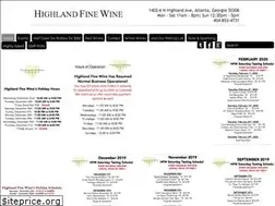Sites similar to highlandfinewine.com