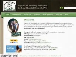 Sites similar to highlandhillvet.com