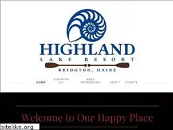 Sites similar to highlandlakeresort.com