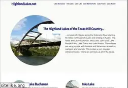 Sites similar to highlandlakes.net