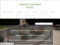 Sites similar to highlandlandscapesupply.com