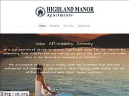 Sites similar to highlandmanorapartments.com