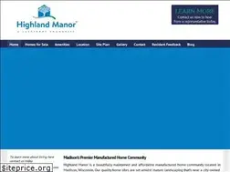 Sites similar to highlandmanorwi.com