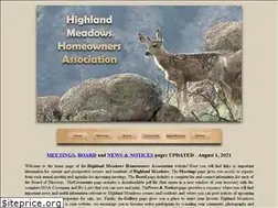 Sites similar to highlandmeadows.co