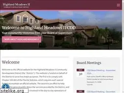Sites similar to highlandmeadows2cdd.com