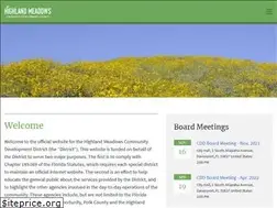 Sites similar to highlandmeadowscdd.org