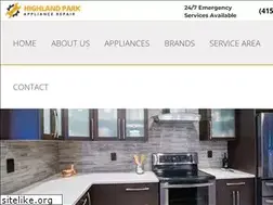 Sites similar to highlandparkappliancerepair.com