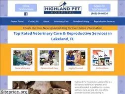 Sites similar to highlandpethospital.net