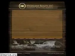 Sites similar to highlandrealty.net
