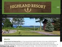 Sites similar to highlandresortseasonalpark.com