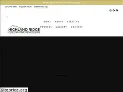 Sites similar to highlandridge-remodeling.com