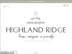 Sites similar to highlandridgedecor.com