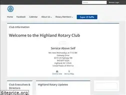 Sites similar to highlandrotaryclub.com