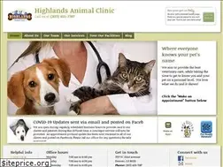 Sites similar to highlandsanimalclinic.com