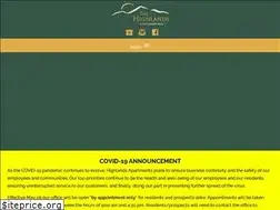 Sites similar to highlandsapartmentsva.com