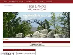 Sites similar to highlandsatcimarroneast.com