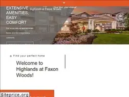 Sites similar to highlandsatfaxonwoodsapts.com