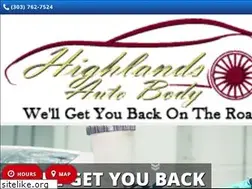 Sites similar to highlandsautobody.com