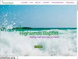 Sites similar to highlandsbaptist.net