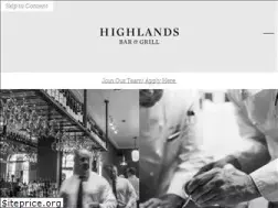 Sites similar to highlandsbarandgrill.com