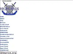Sites similar to highlandschristian.org