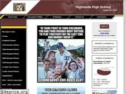Sites similar to highlandsclassof62.org