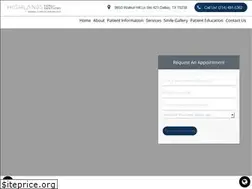 Sites similar to highlandsdentaldallas.com