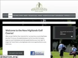 Sites similar to highlandsgolf.net