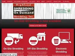 Sites similar to highlandshredding.com
