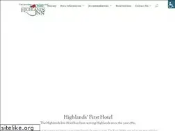 Sites similar to highlandsinn-nc.com