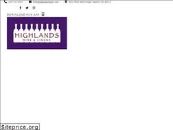 Sites similar to highlandsliquor.com