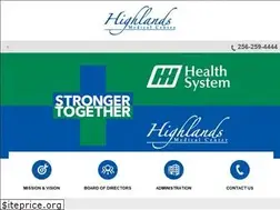 Sites similar to highlandsmedcenter.com