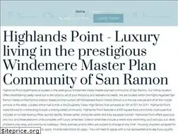 Sites similar to highlandspointapts.com