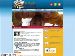 Sites similar to highlandspreschool.com