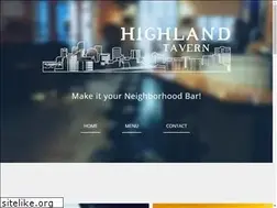Sites similar to highlandtavern.com
