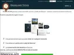 Sites similar to highlandtitles.es