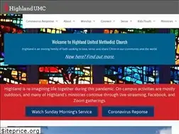 Sites similar to highlandumc.org