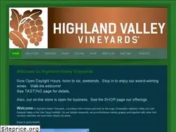 Sites similar to highlandvalleyvineyards.com