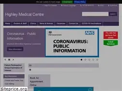 Sites similar to highleymedicalcentre.co.uk