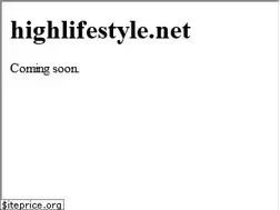 Sites similar to highlifestyle.net