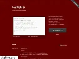Sites similar to highlightjs.org