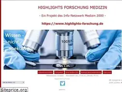 Sites similar to highlights-forschung.de