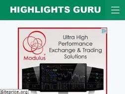 Sites similar to highlightsguru.com